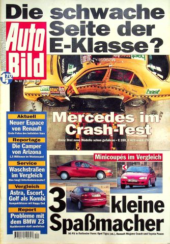 Deckblatt Auto Bild (12/1996)